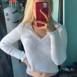 Brandy Melville Milena White Sweater